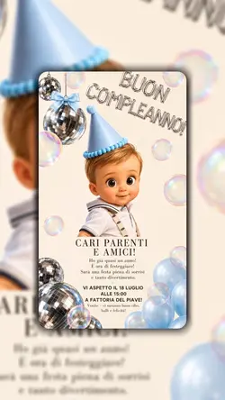 Invito compleanno