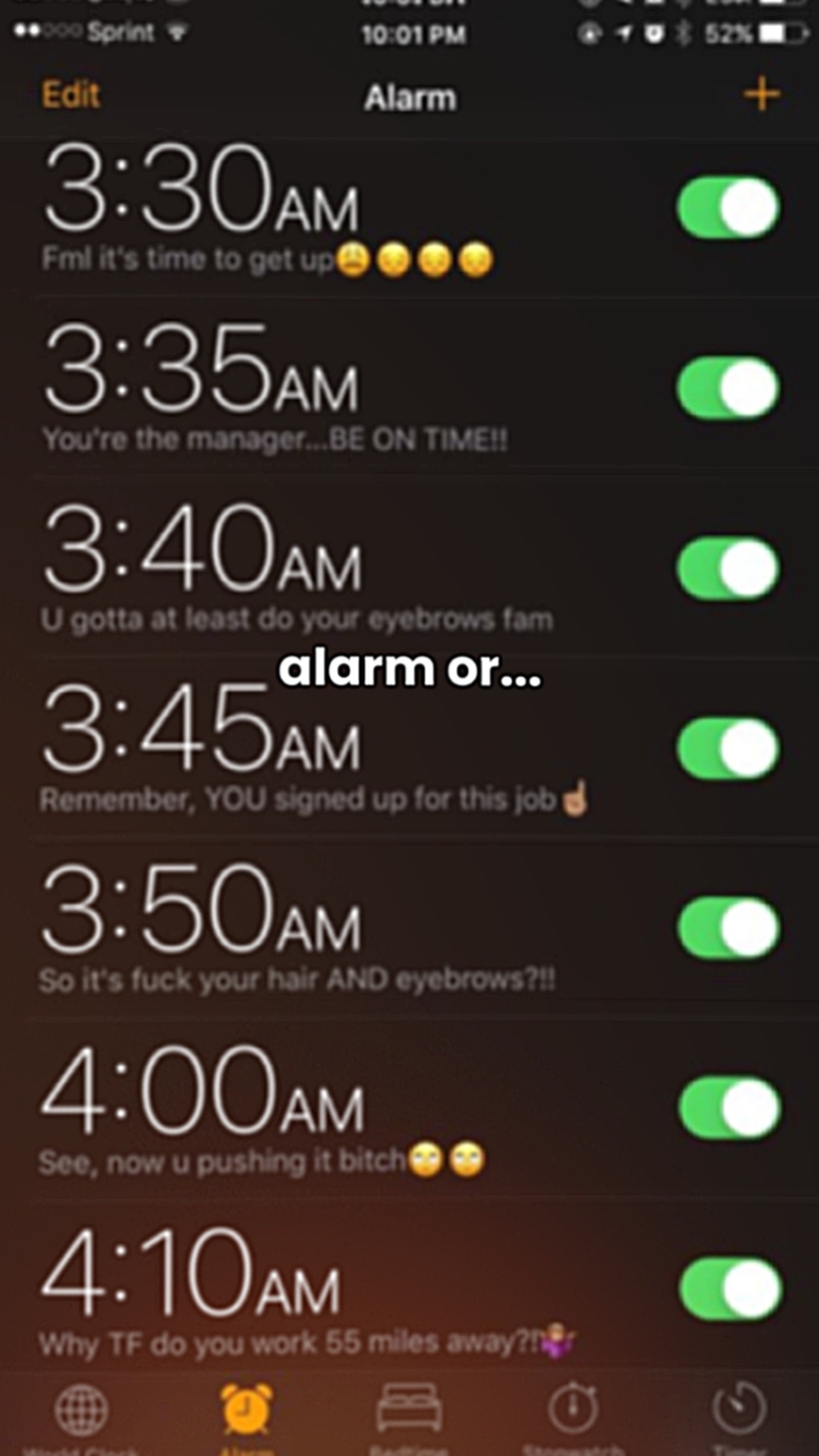 alarm veya...