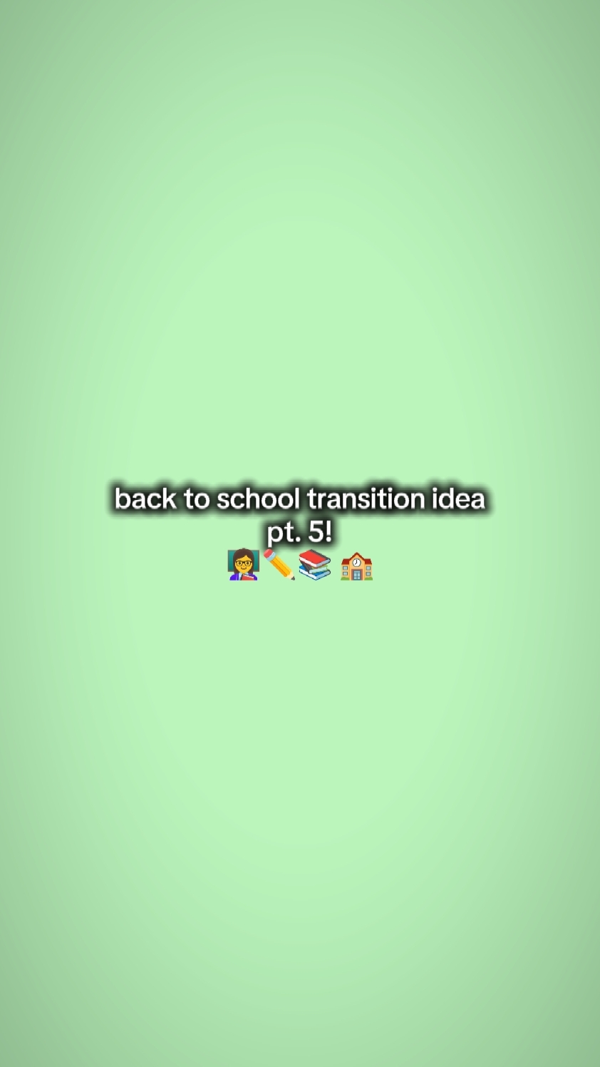 back to school