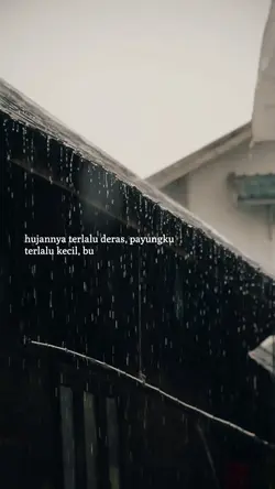 Hujannya deras