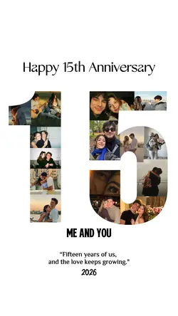 15th anniversary