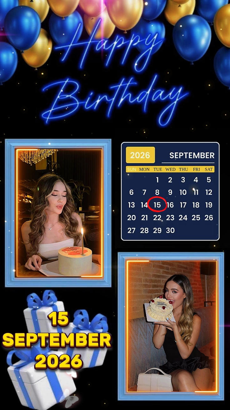 HBD 15 September2026