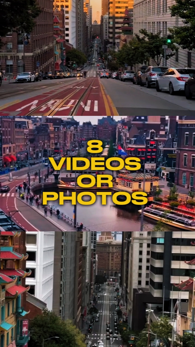8 VIDEOS OR PHOTOS 