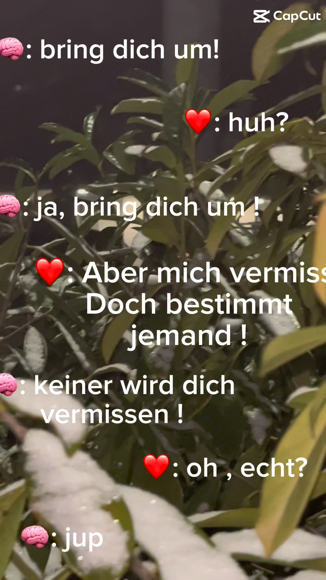 Bring dich um 