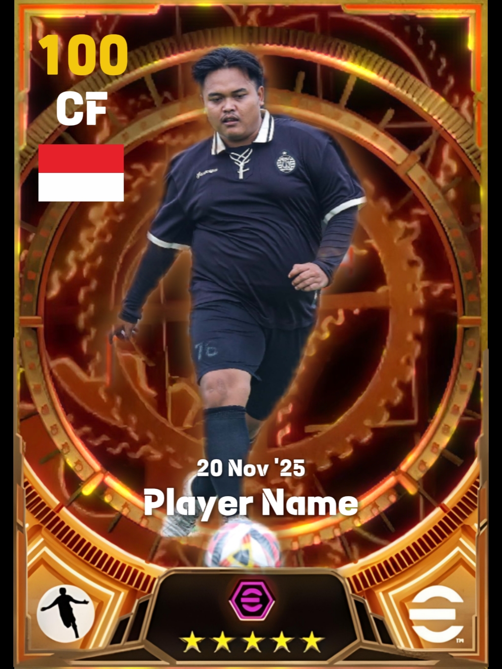 Carte de football électronique