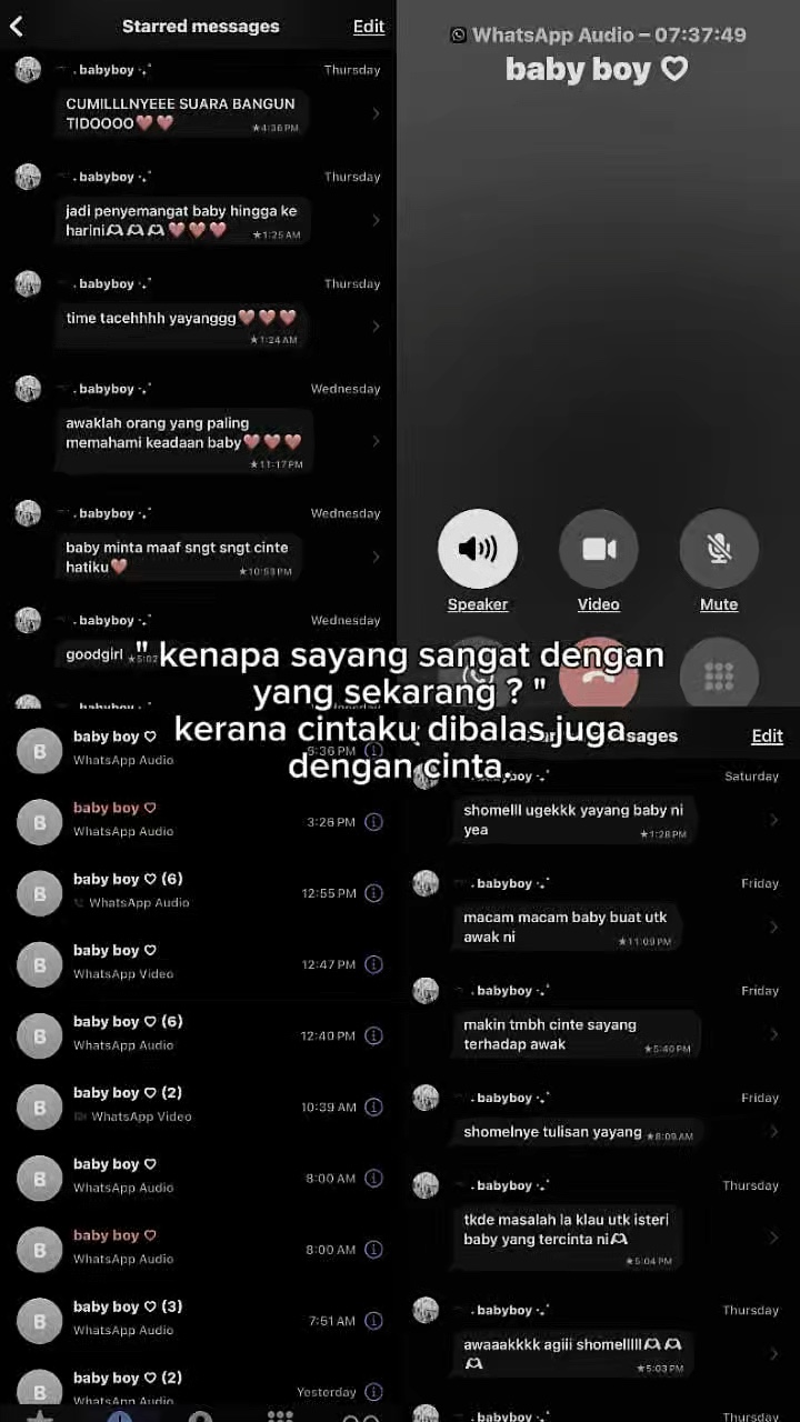 sayang sgt dgn skrg?