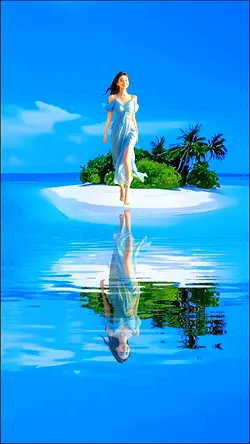 Water reflection