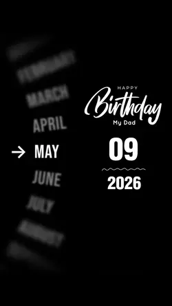 BDAY DAD 9 MAY