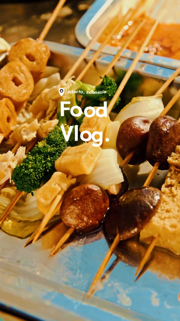 Food  vlog estetik