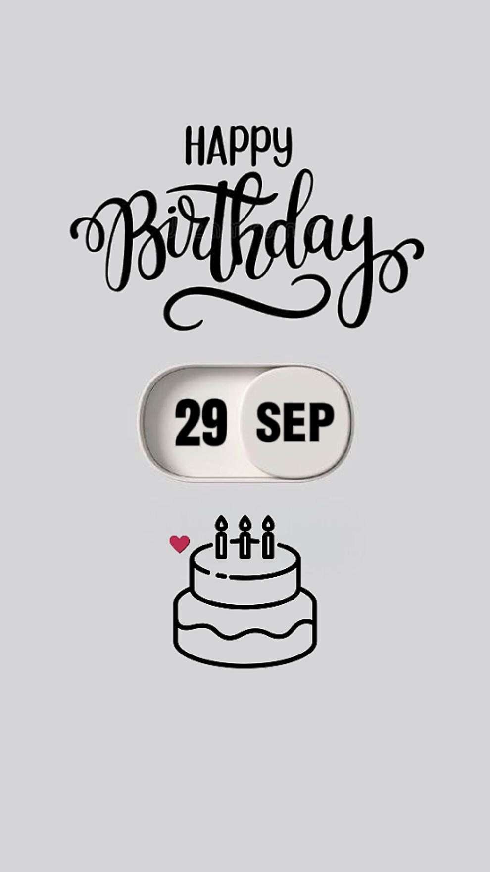 BDAY 29 SEPT 2026