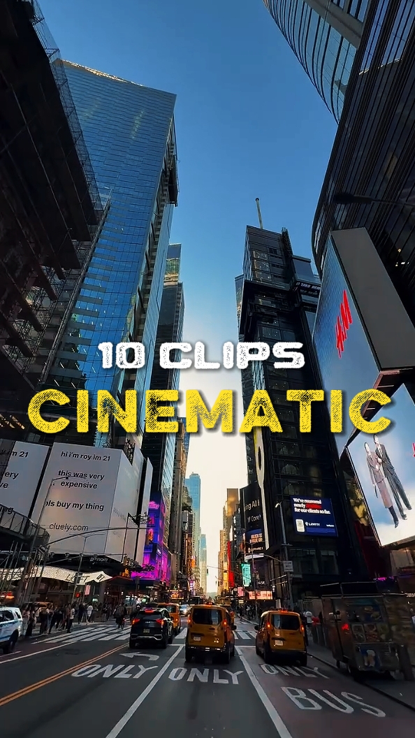 10 klip sinematik 