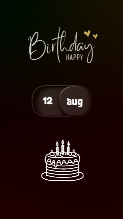 HBD MY SON 12 AUGUST