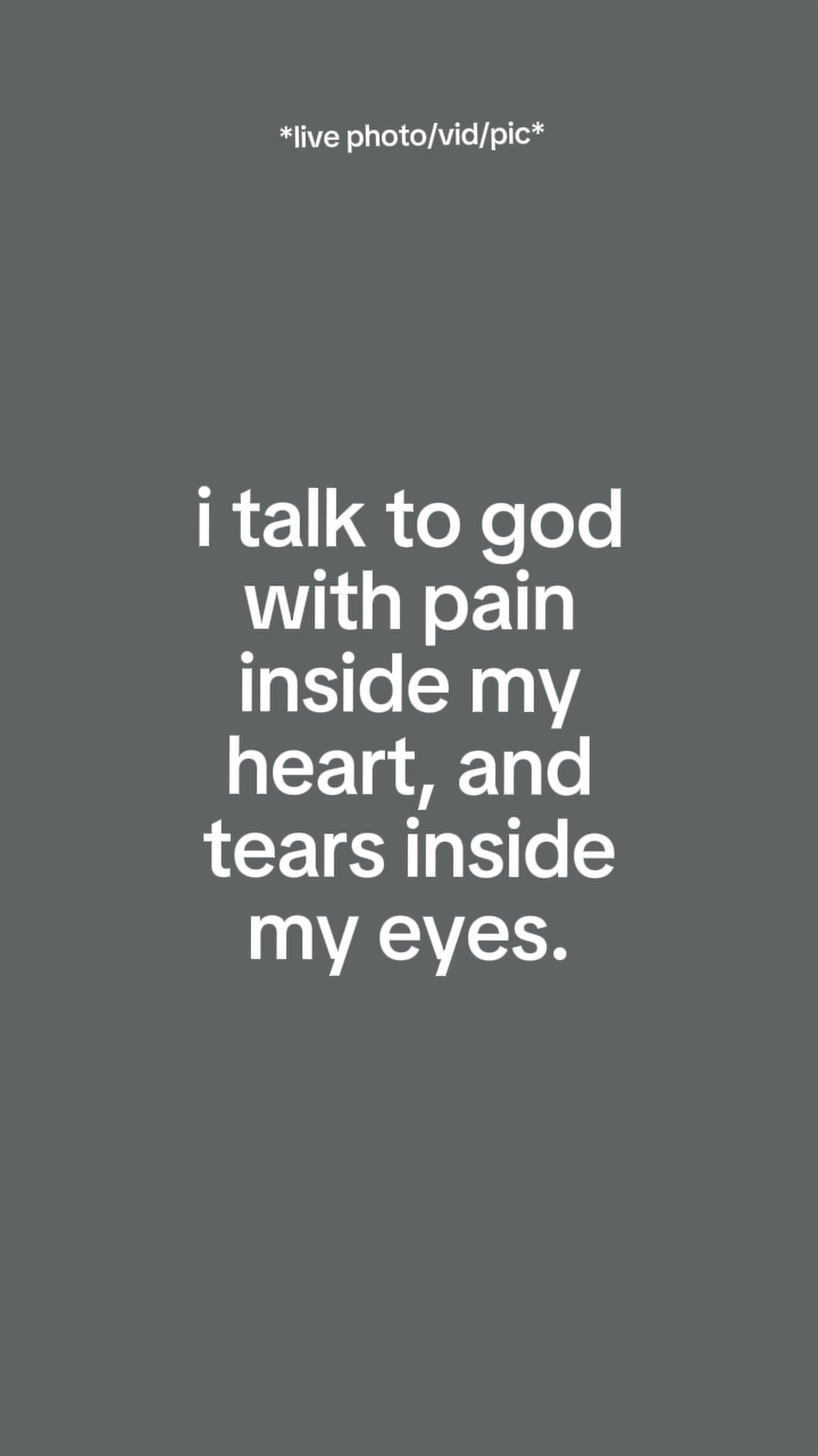 i talk to god 