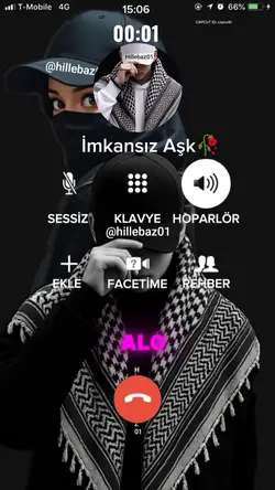 telefon ses şablonu