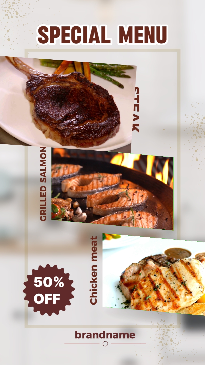 Cardápio Especial