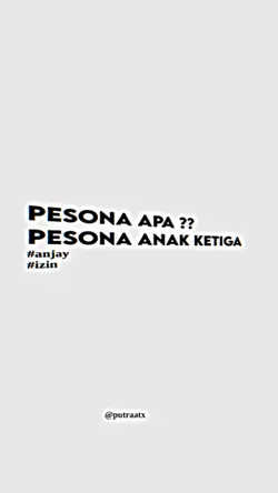 Pesona anak ketiga