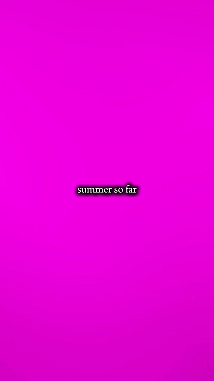 Sommer bis jetzt