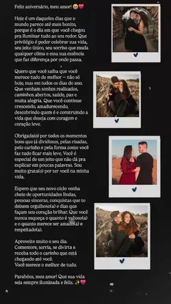 Parabéns meu amor