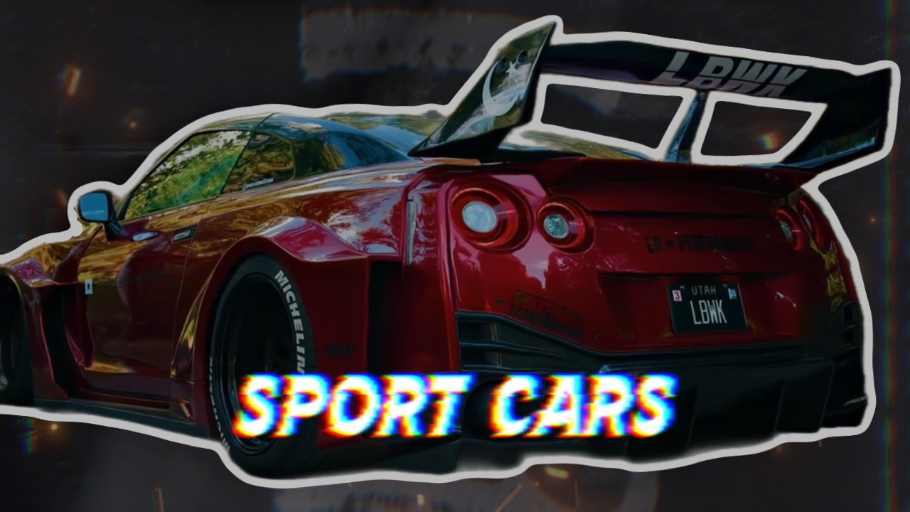 VOITURE DE SPORT CINÉMATIQUE