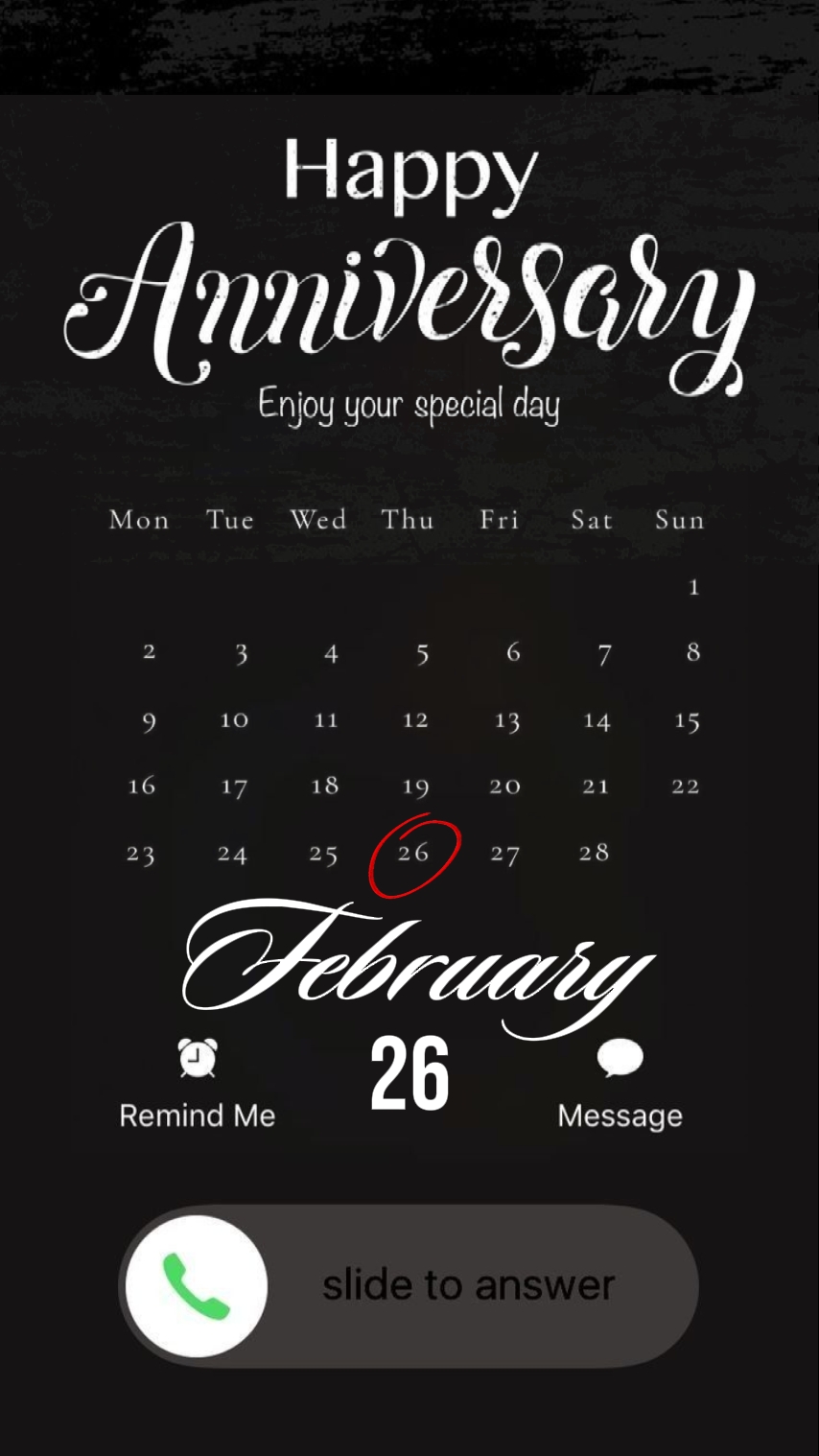 Anniv 26 de febrero