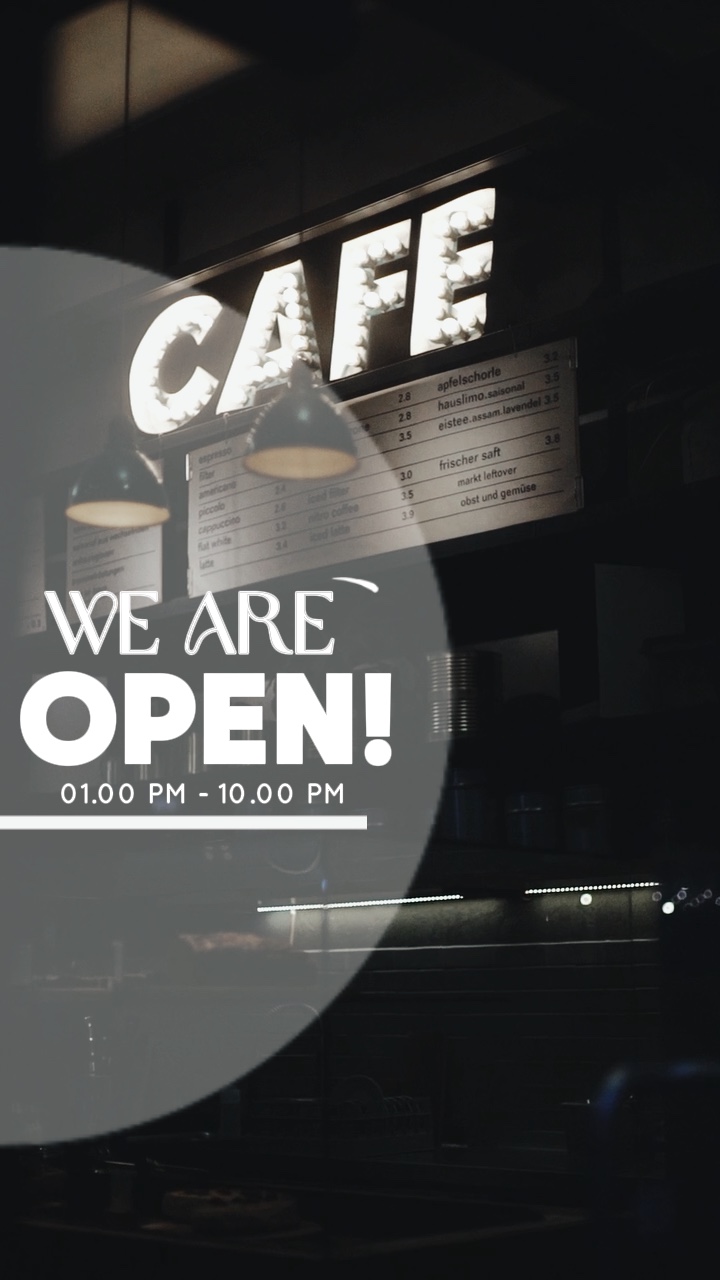 Café de apertura