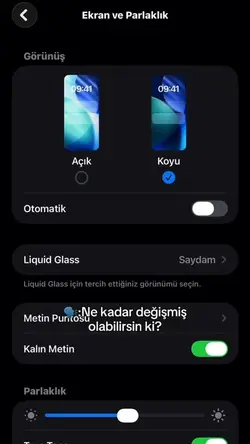 Noldu böyle