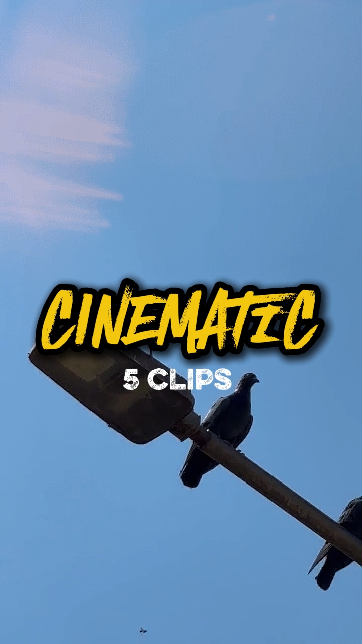 CINEMÁTICO 5 CLIPES 