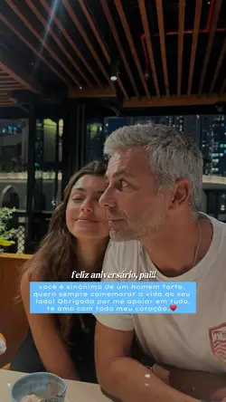 parabéns pai.🤍