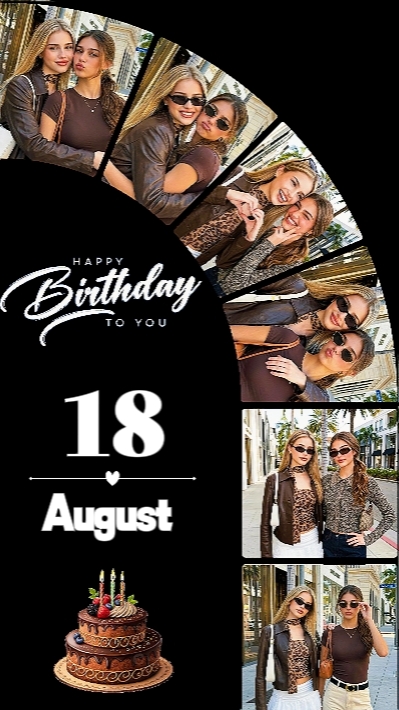 B'DAY BESTIE 18 AUG