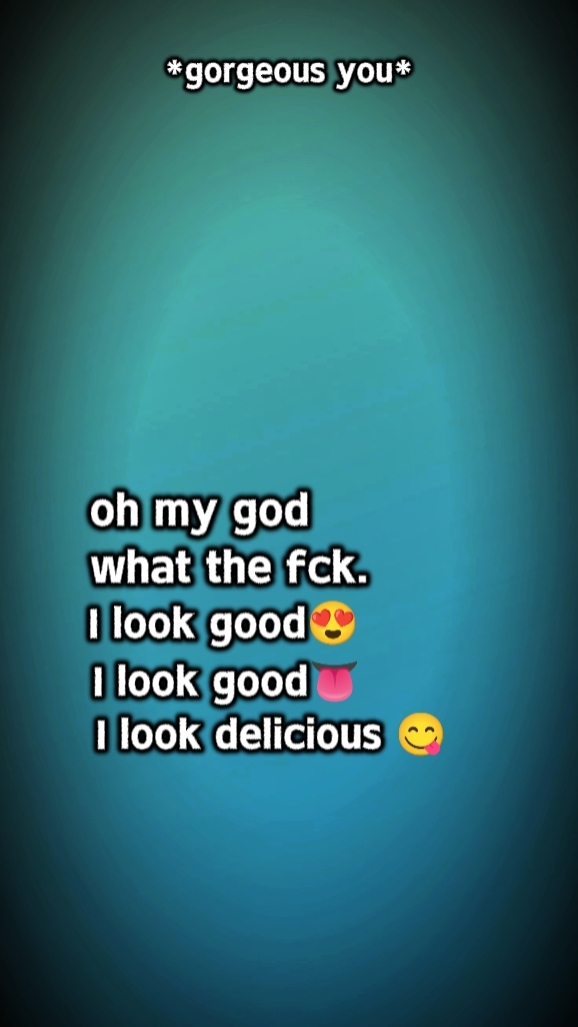 Je suis magnifique