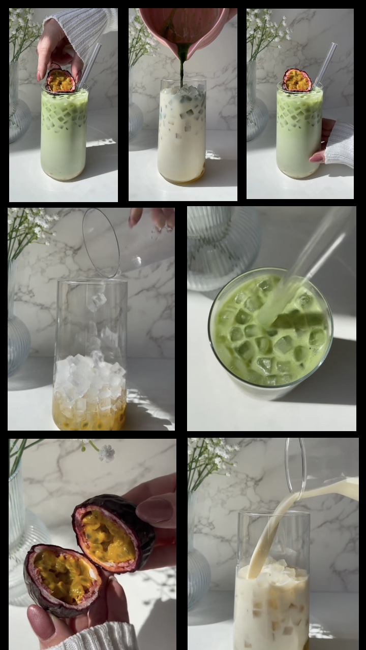making a drink