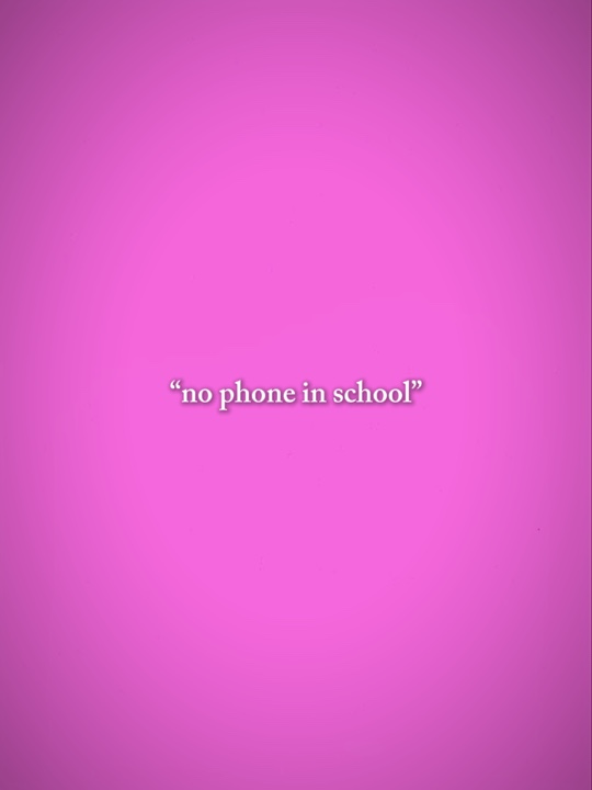 no phone