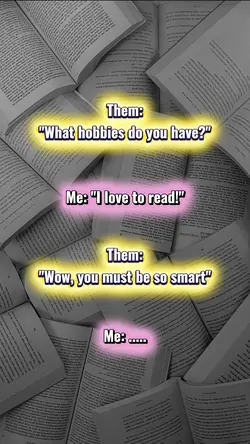 I love to read