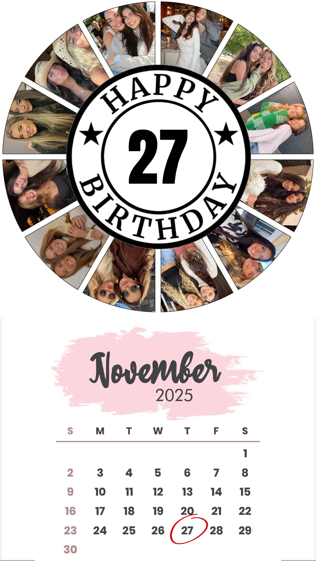 Happy birthday 27