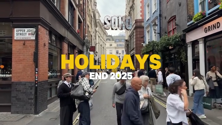 Holiday end 2025