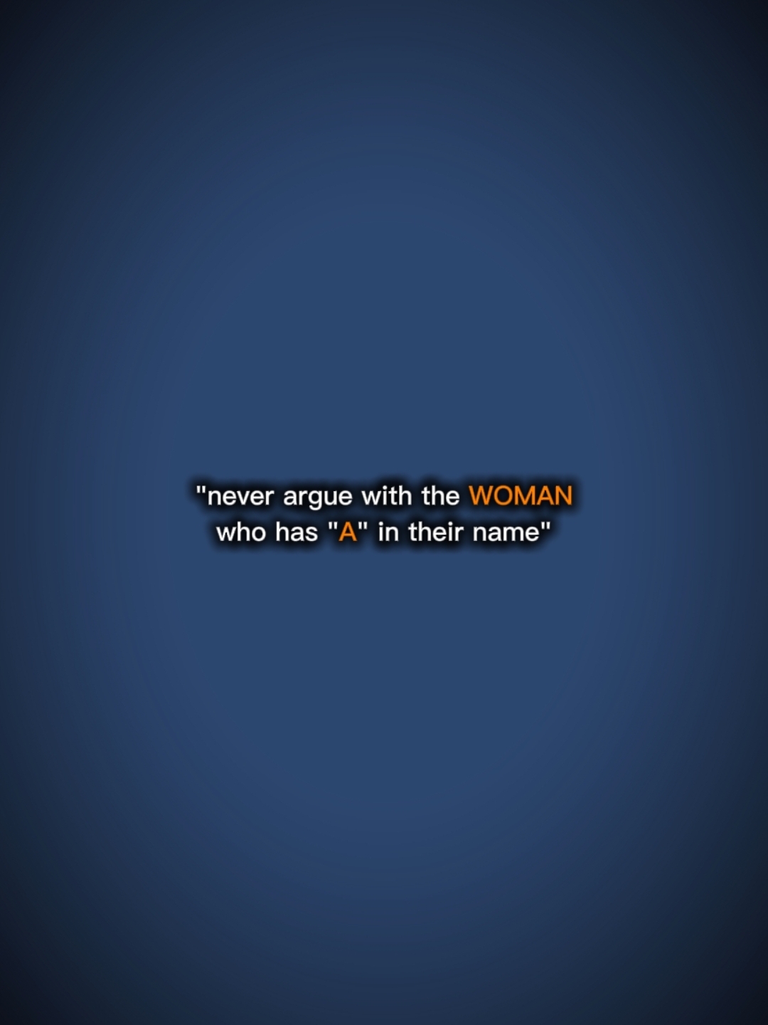 Never argue FYP