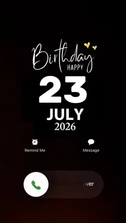 Hbd 23 July 2026