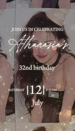 birthday invitation