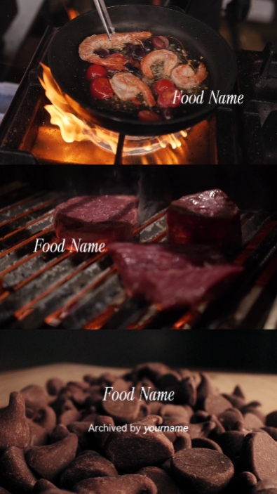 COMIDA: Menu Estético