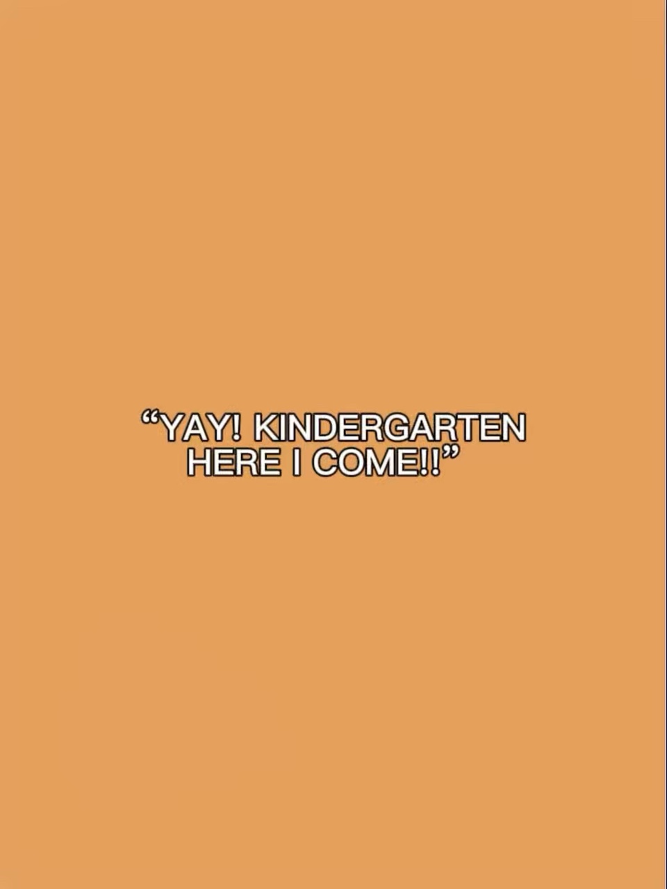 Kindergarten 