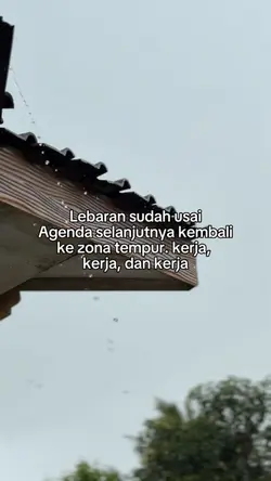Lebaran telah usai
