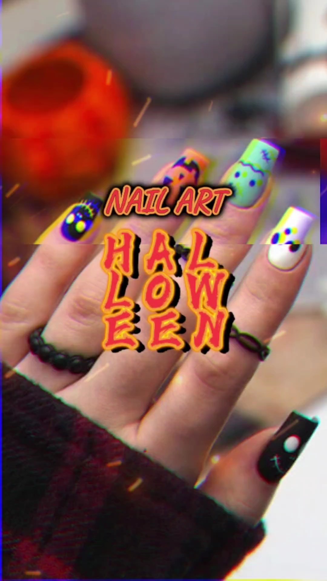 Uñas de Halloween 