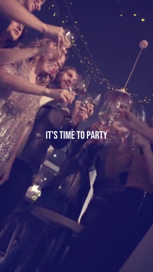 it's time to party