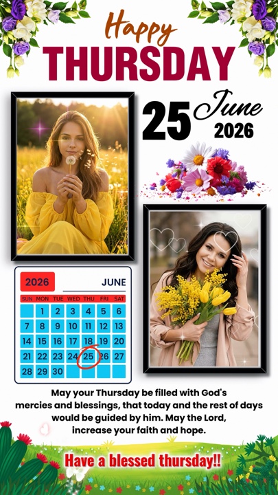 Donnerstag, 25. Juni