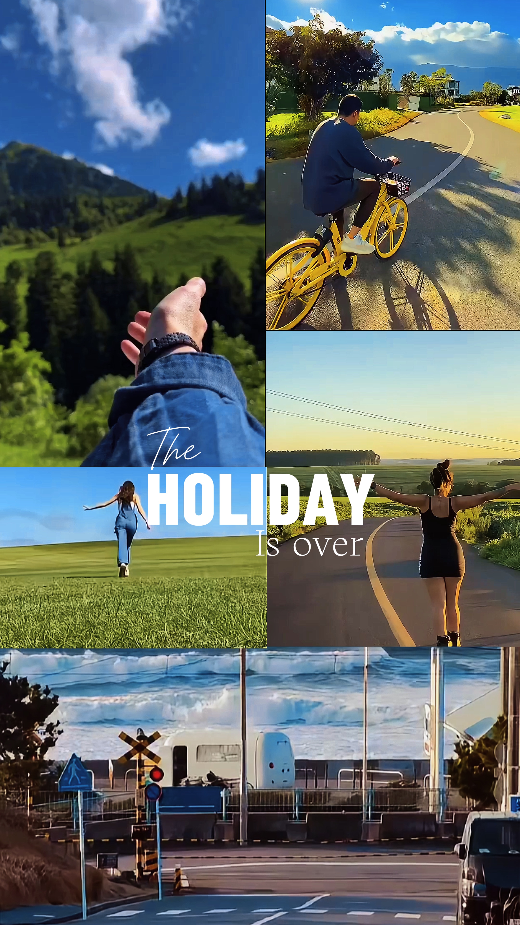 The holiday is over