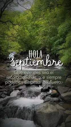 Hola septiembre 