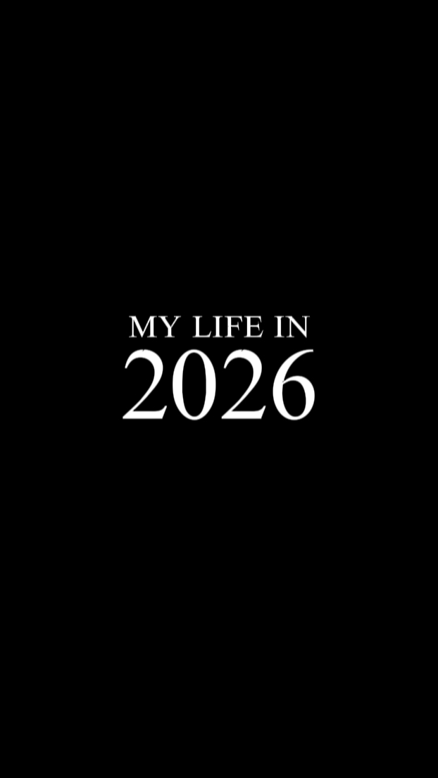 Minha vida em 2026