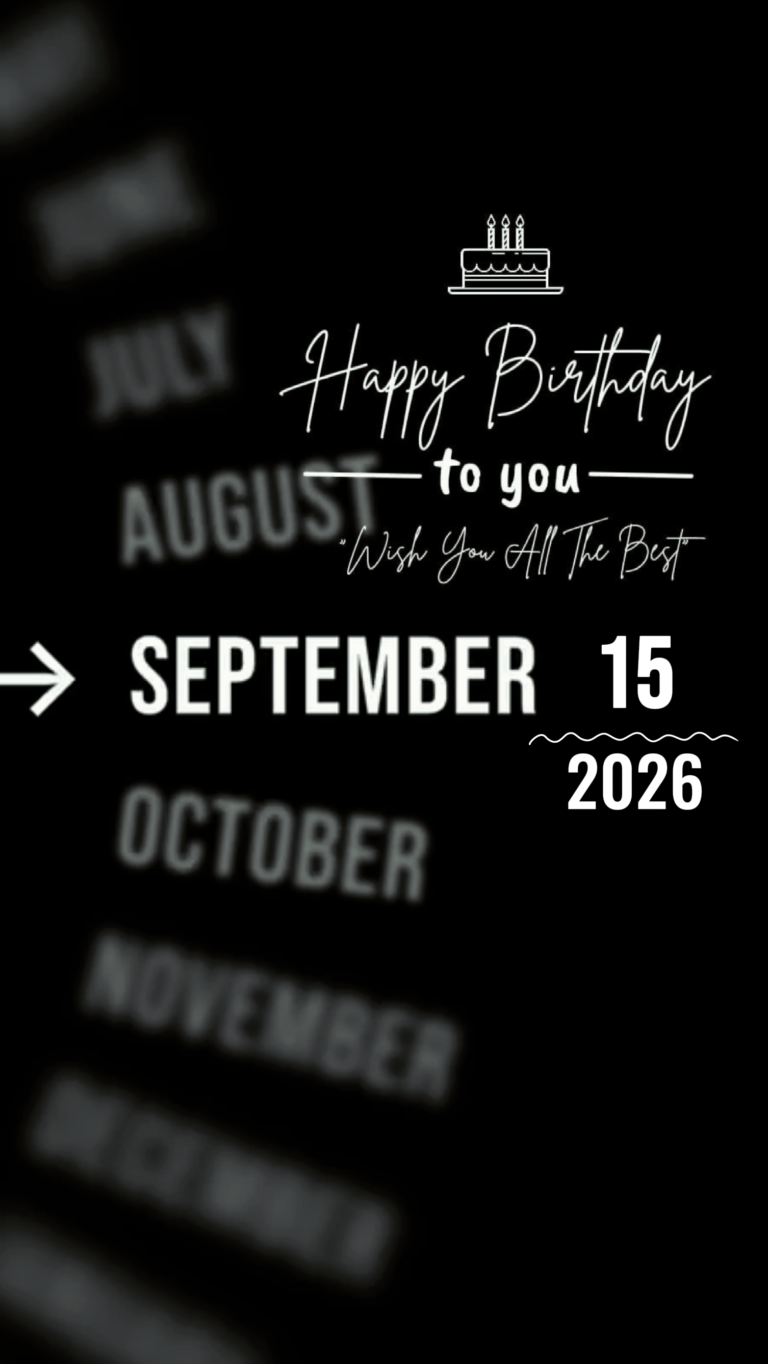 HBD SON 15 SEPTEMBER