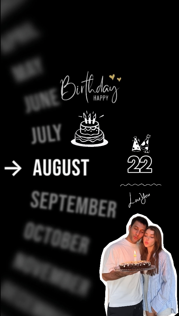 BDAY LOVE 22 AUGUST