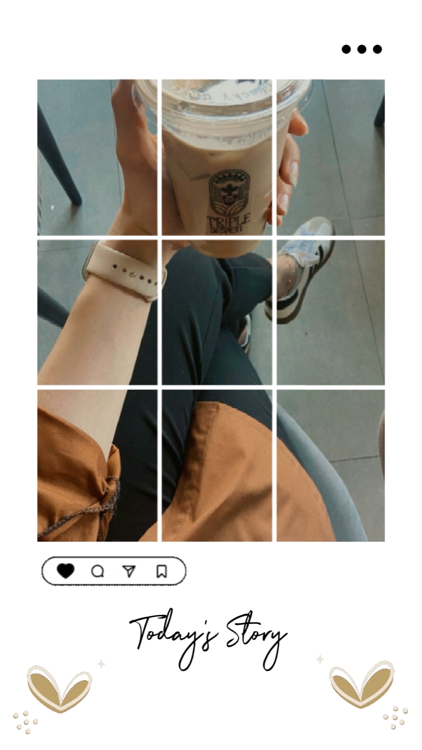 História da grade de fotos